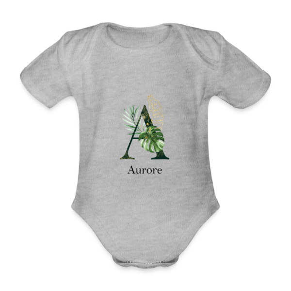 Body Bébé prénom personalisé manches courtes – Image 7