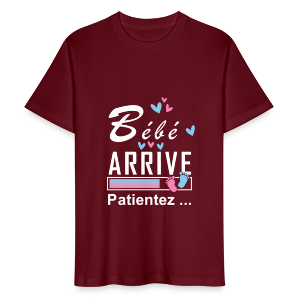 T-shirt Unisexe - Bébé arrive – Image 2
