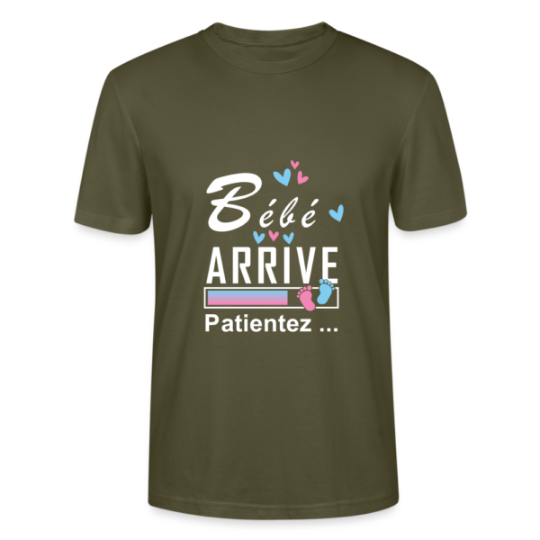 T-shirt Unisexe - Bébé arrive – Image 7