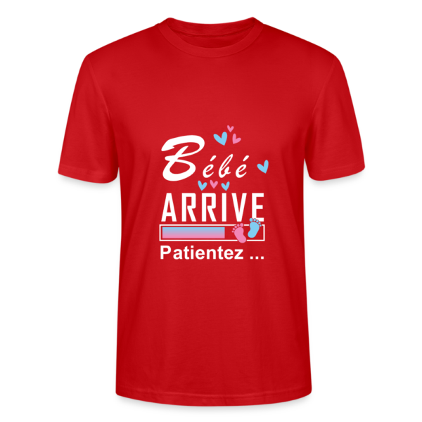 T-shirt Unisexe - Bébé arrive – Image 3