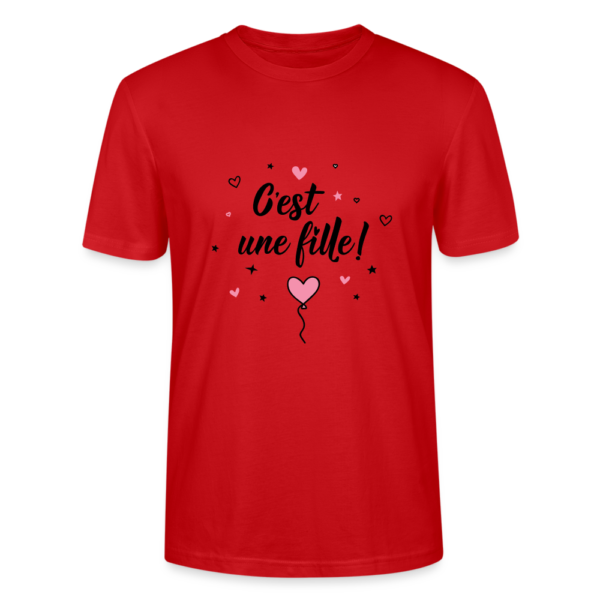 T-shirt Unisexe - c'est une fille – Image 3