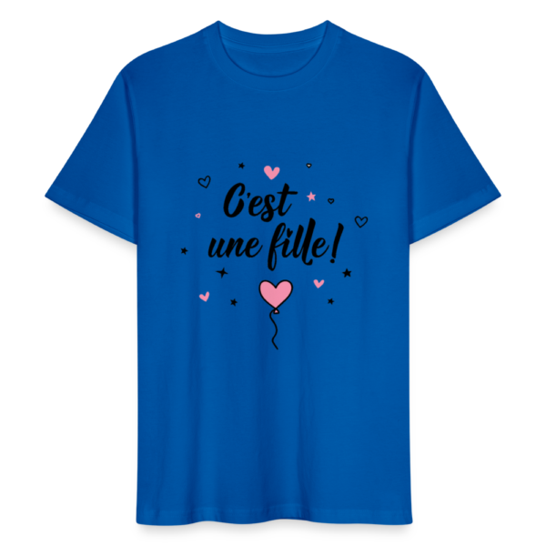 T-shirt Unisexe - c'est une fille – Image 5