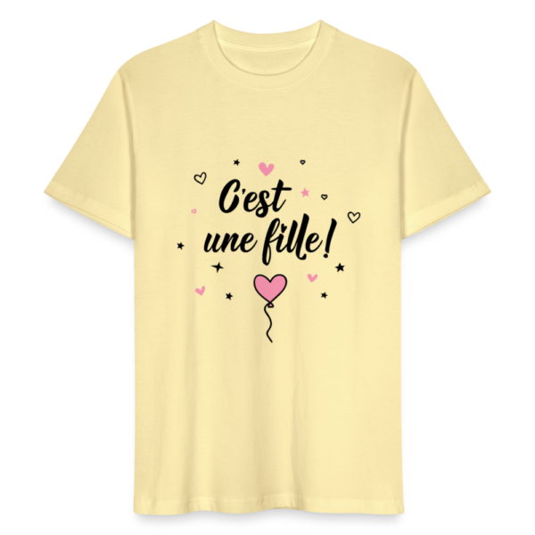 T-shirt Unisexe - c'est une fille – Image 2