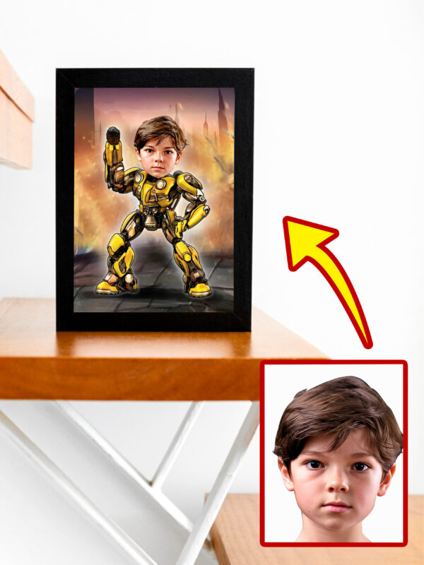 Poster Portrait Personnalisé - Bumble Bee – Image 2
